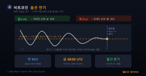 비트코인 옵션 만기와 맥스페인 개념도