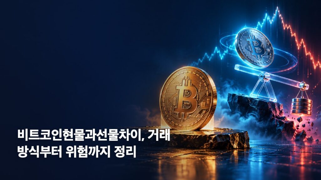 비트코인 현물과 선물차이, 레버리지와 청산은 어떻게 다를까 대표 이미지
